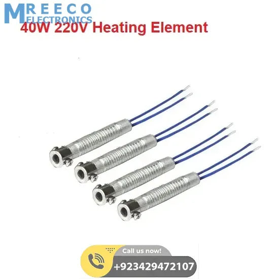40W 220V Soldering Iron Heating Element Iron Core - Front View
