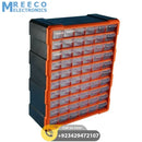 60 Drawer Plastic Component Storage Tools Box Makeup Jewelry Medicine Stationery Organizer - Close-up