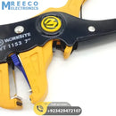 WT 1153 7" Self-adjusting insulation wire mower cutting hand tool scissors for sewing material - Side View