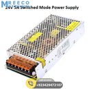 Switching Power Supply SMPS 24V 5A - Front View