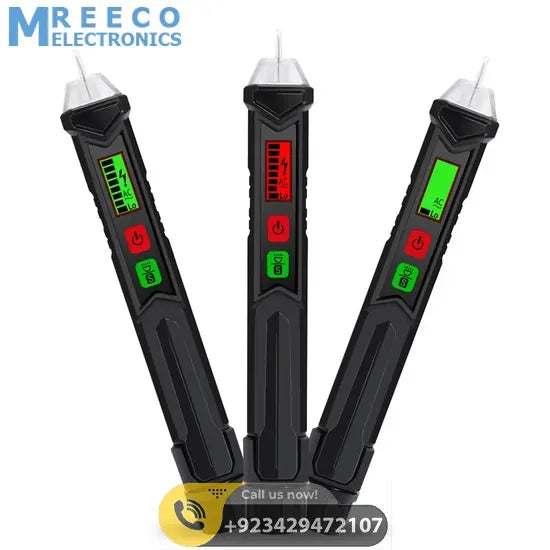 Mini ET8900 AC Led Voltmeter Voltimetro Digital Voltage Lcd Tester Pen Non Contact Volt Meter Detector Pen Homekit Amperimetro - Side View