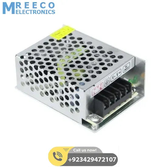 5V 5A AC To DC Switching Power Supply - Side View