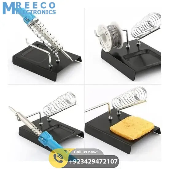 Soldering Iron Stand Holder - Side View