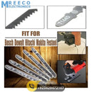 5Pcs Jigsaw Blades Wood Cutter T144D - Bottom View