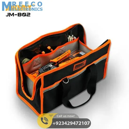 36*16*21CM JAKEMY JM-B02 Small Professional Tool Bag In Pakistan - Side View