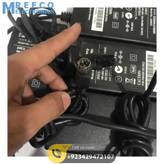 Power Supply Adapter 24V 5A 120W STOCK LOT - Front View