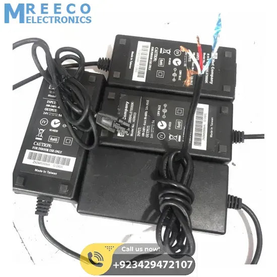 Power Supply Adapter 24V 5A 120W STOCK LOT - Back View