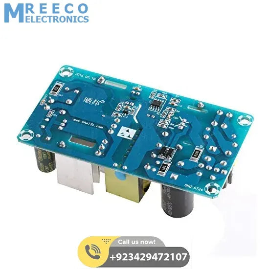 220VAC-24VDC Switching Power Supply Board - Back View