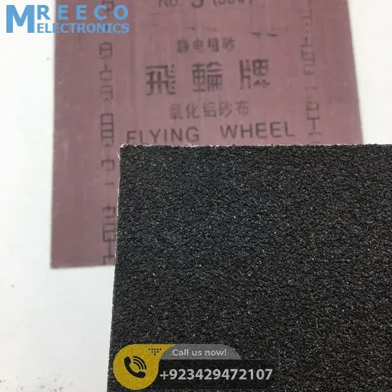High Precision Polishing Sanding Wet/dry Abrasive Sandpaper Sheet Size No :1 - Front View
