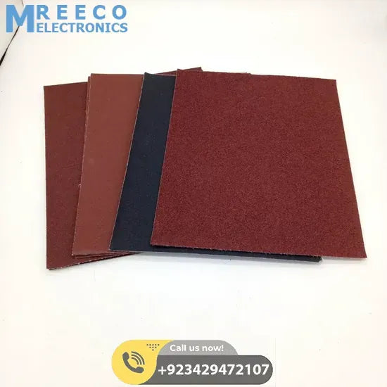 High Precision Polishing Sanding Wet/dry Abrasive Sandpaper Sheet Size No :1 - Back View