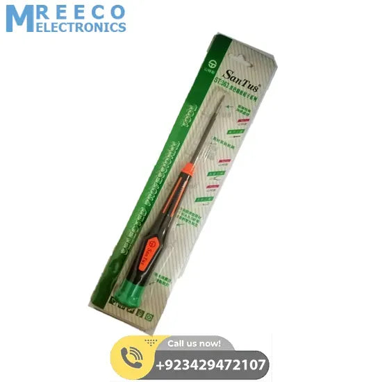 SanTus Flat Head Screwdriver in Pakistan - Front View