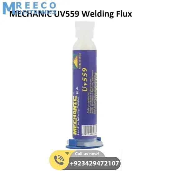 UV559 MECHANIC Soldering Flux Paste UV559 No Clean BGA Solder Ball Repair Welding Paste For Phone PCB PGA SMD Rework - Front View