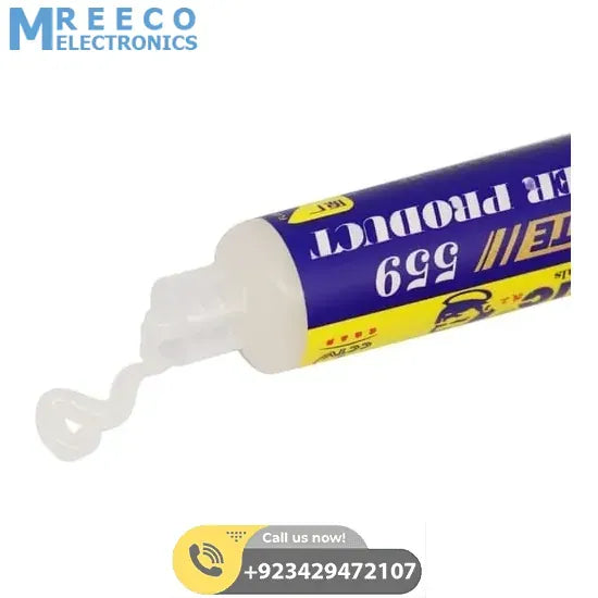 UV559 MECHANIC Soldering Flux Paste UV559 No Clean BGA Solder Ball Repair Welding Paste For Phone PCB PGA SMD Rework - Angle View