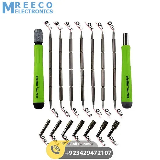 16 in 1 Multi functional Screwdriver Precision Set in Pakistan - Top View