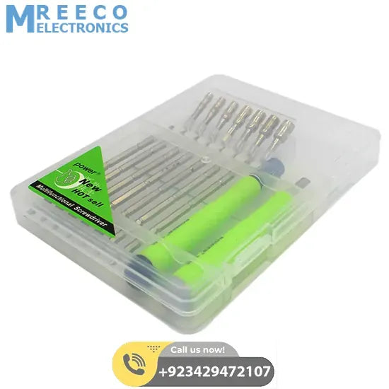 16 in 1 Multi functional Screwdriver Precision Set in Pakistan - Display View