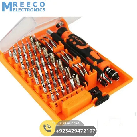 JAKEMY JM-8150 52 in 1 Screwdriver Ratchet Hand-tools Suite Furniture Computer Electrical maintenance Tool - Front View