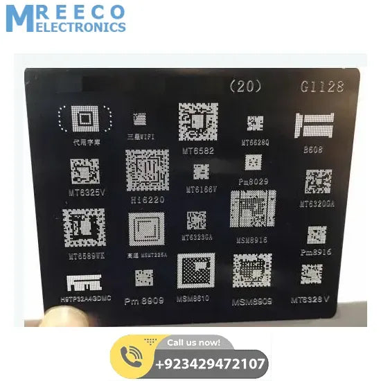 BGA Stencil G1128 For Huawei Series - Side View