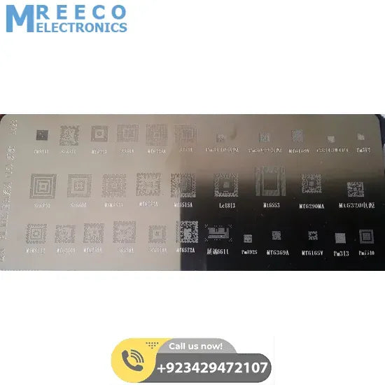 BGA Stencil A428 - Front View