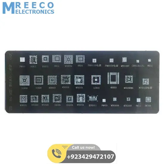 BGA Stencil A428 - Back View