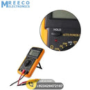 Volt Amp Resistor Ohm Transistor Tester Digital Multimeter 9205b - Back View