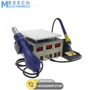 KADA9803D+ KADA 9803D+ Digital 3 in 1 Touch LCD Glass Screen Separator Hot Air Soldering Iron SMD Rework Station - Side View