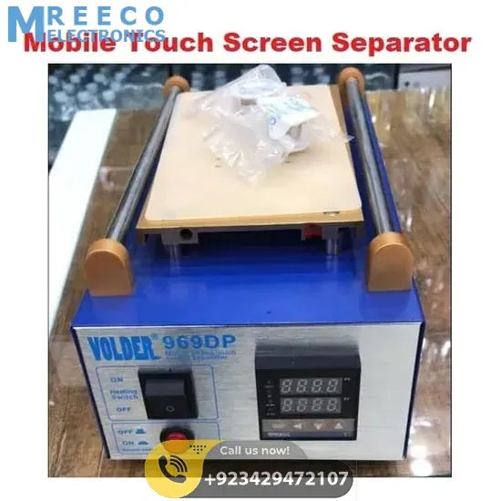 LCD Touch Screen Separator Machine 969DP for Repairing Mobile Phone - Front View