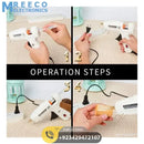 60W 100W Dual Temp Power Hot Melt Glue Gun - Angle View