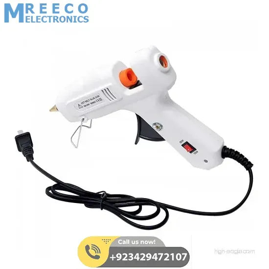 60W 100W Dual Temp Power Hot Melt Glue Gun - Display View