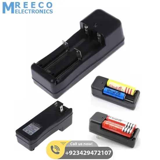18650 Battery Charger TG-008 - Front View