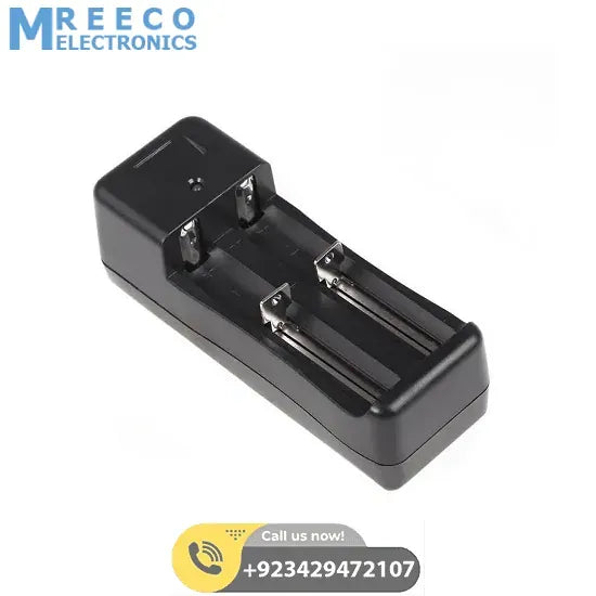 18650 Battery Charger TG-008 - Side View