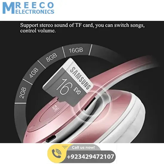 P47 Wireless Bluetooth Headphone - Angle View