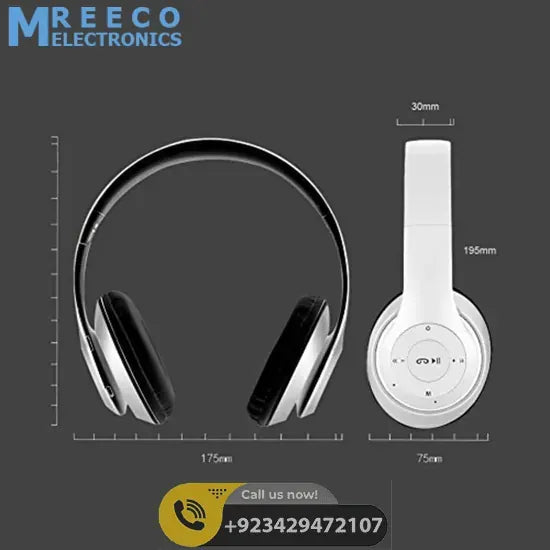 P47 Wireless Bluetooth Headphone - Display View