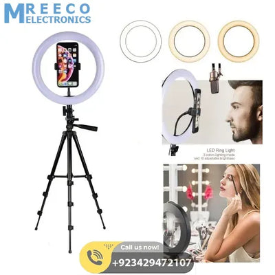 10 inch 26cm Selfie LED Ring Light For TikTok Tik Tok Without Stand - Side View