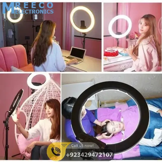 10 inch 26cm Selfie LED Ring Light For TikTok Tik Tok Without Stand - Back View