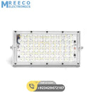 50W 50 LED White Shell Flood Light - Back View