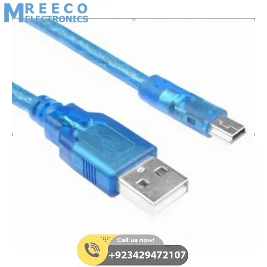 USB Cable For Arduino Nano USB Cable In Pakistan - Back View