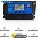 12V 24V 10A Solar Charge Controller DY-002 - Back View