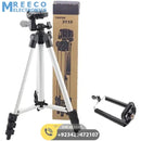 3110 Tripod Adjustable Portable Scalable Pan Head Tripod Mount Bracket Holder Fold able Tripod Stand for Camcorders DSLR Camera for Smart Phone - Front View