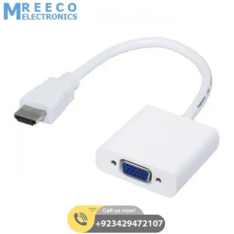 HDMI To VGA Video Adapter Cable Converter - Front View