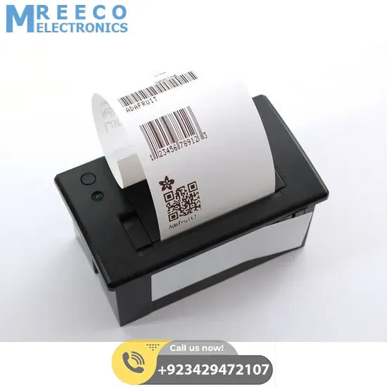 Arduino Serial Printer Arduino Mini Embedded Receipt Thermal Printer With Paper Roll - Side View