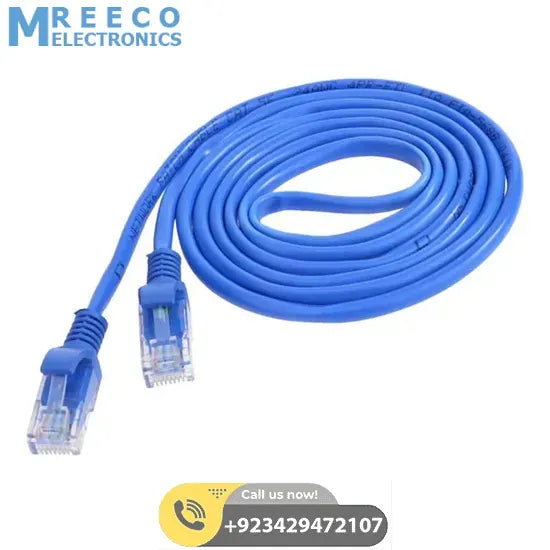5 Meter CAT5 Internet Cable Ethernet Cable LAN cable - Back View