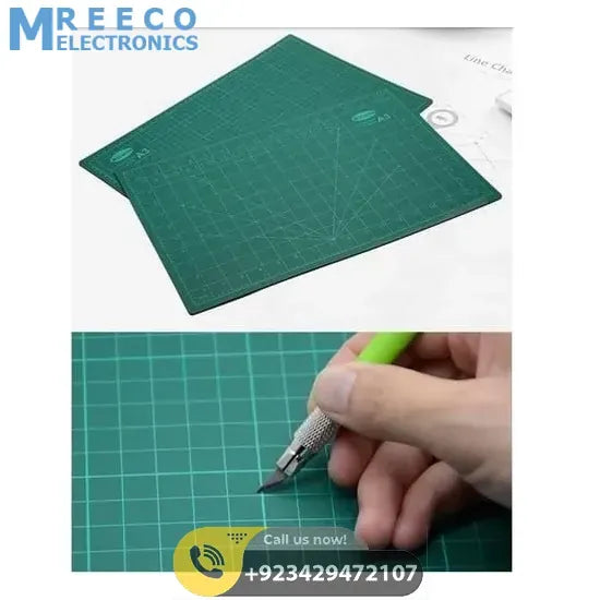 Allwin A3 Cutting Mat - Back View