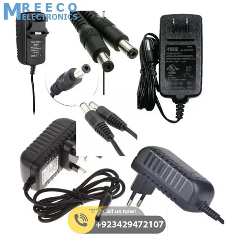 5V 5A Power Supply Adapter Charger General Purpose Use - Front View
