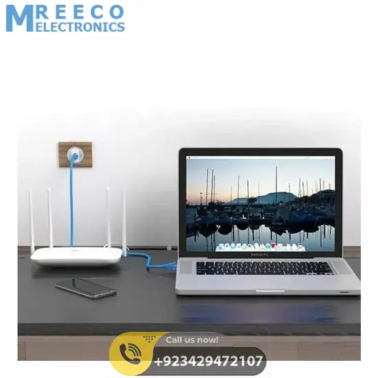 15m Cat6 Utp RJ45 Ethernet Patch LAN Cable Cord - Top View