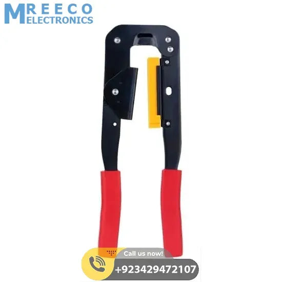 TNI U TU 214 Crimping Tool Pliers For Computer CD ROM Pressing Line - Side View