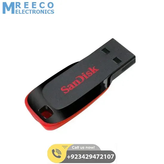 SanDisk Cruzer Blade 16GB USB 2.0 Flash Drive in Pakistan - Side View