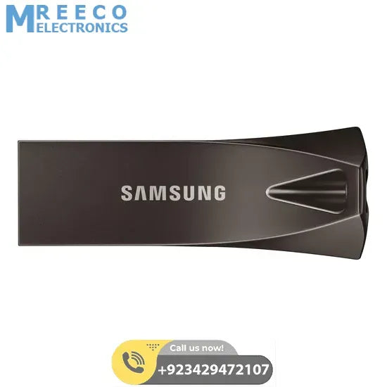 Economical Samsung 32GB USB 3.1 Flash Drive Bar Plus - Side View
