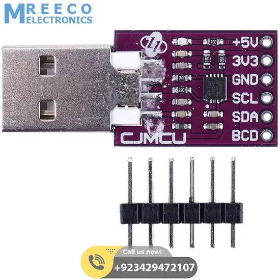 CJMCU-200 FT200XD USB To I2C Module Full Speed USB To I2C Bridge - Front View