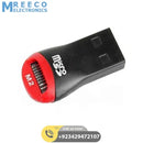 High Speed Card Reader Black Color Red Accent - Front View
