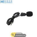 Mic Microphone 3.5mm For DSLR Other Equipment YouTube Black - Front View